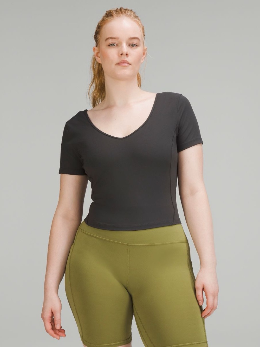 Lululemon Align T-short - Cosmic Grey Size 10